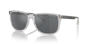 A|X ARMANI EXCHANGE Men's Square Sunglasses – Grey