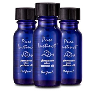 Pure Instinct Pheromone Infused Oil Perfume 3-Pack