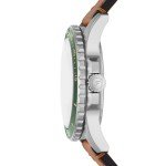 Fossil Men's Blue Quartz Leather and Steel Watch