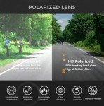 CARFIA Men's Retro Polarized Sunglasses with UV Protection