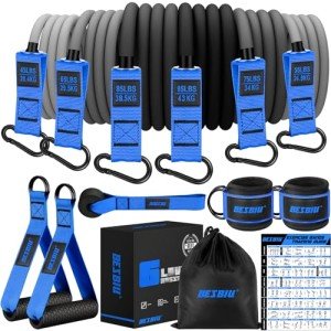 Heavy Resistance Bands for Men's Strength Training