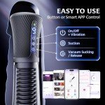 Men's Penis Pump with APP Control & Sleeves