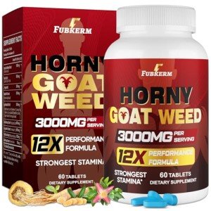 Max Strength Horny Goat Weed Supplement for Men
