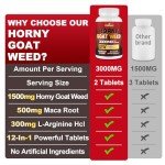 Max Strength Horny Goat Weed Supplement for Men