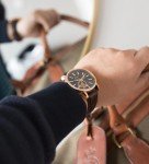 Bulova Men's Automatic Leather Strap Watch - 97A109