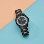 A|X Armani Exchange Men’s Black Stainless Steel Watch