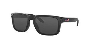 Oakley Holbrook Men's Sunglasses, Matte Black/Grey