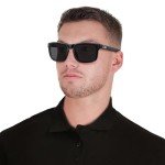 Oakley Holbrook Men's Sunglasses, Matte Black/Grey