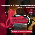 Remote Control Vibrating Cock Ring and Clitoral Stimulator
