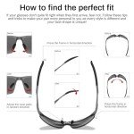 DUCO Men's Polarized Sports Sunglasses with UV Protection