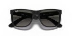 Ray-Ban Justin Rectangular Sunglasses in Black/Grey