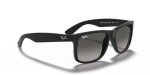 Ray-Ban Justin Rectangular Sunglasses in Black/Grey