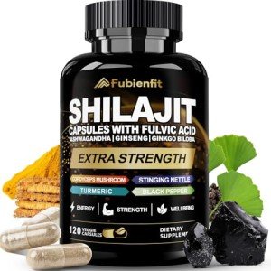 Men's Shilajit Capsules with Ashwagandha & Ginseng
