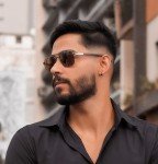 ZENOTTIC Men's Aviator Wood Polarized Sunglasses