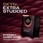 SKYN Extra Studded Lubricated Latex-Free Condoms