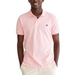 AEROPOSTALE Men's Pink Dream Polo - Small