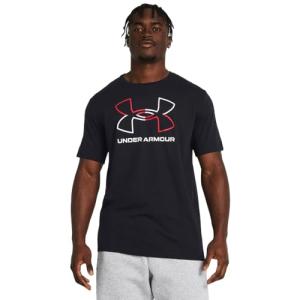 Under Armour Men's Black/Red/White Short Sleeve T-Shirt