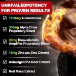 Testosterone Booster for Men – 4X Strength Capsules
