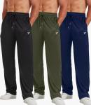 5 Pack Men's Joggers with Zip Pockets
