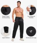 5 Pack Men's Joggers with Zip Pockets