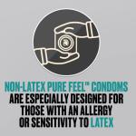 Trojan Raw Non-Latex Pure Feel Condoms - 10 Pack