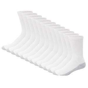 Hanes Men's Double Tough Crew Socks, 12-Pack