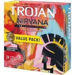 Trojan Nirvana Variety Pack Condoms - 24 Count