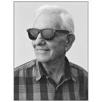 Men's Walnut Wood Sunglasses with Black Polarized Lenses