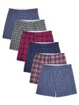 Fruit of the Loom Men's Moisture-Wicking Boxers, 4-Pack
