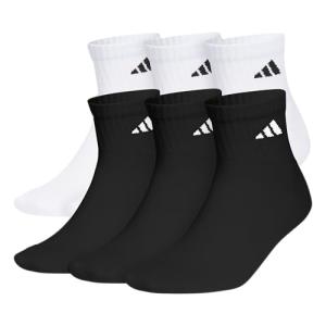 adidas Men's Cushioned Quarter Socks 6-Pack