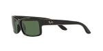 Ray-Ban RB4151 Black Polarized Rectangular Sunglasses