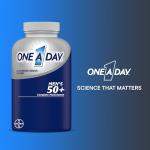 One A Day Men's 50+ Multivitamin Tablets, 200 Count
