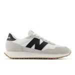 New Balance Men's 237 Sneakers, White/Gray/Black, Size 11