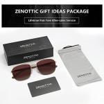 ZENOTTIC Polarized Aviator Sunglasses for Men