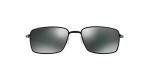 Oakley Men's Square Wire Sunglasses, Black Iridium