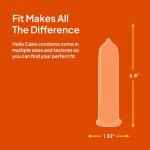 Hello Cake Snug Condoms - 12 Count, Tighter Fit