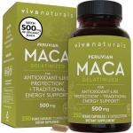 Maca Root Supplement for Men & Women - 250 Capsules