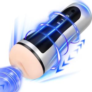 Automatic Male Masturbation Device with Heating and Suction