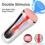 Automatic Male Masturbation Device with Heating and Suction