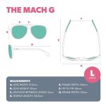 goodr Blackout Polarized Aviators for Men and Women