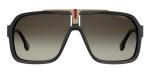 Carrera 1014/S Black and Grey Men's Sunglasses