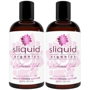 Sliquid Organics Water-Based Aloe Vera Lube 2-Pack