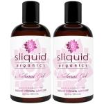 Sliquid Organics Water-Based Aloe Vera Lube 2-Pack