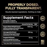 Powerful Black Shilajit Capsules for Men