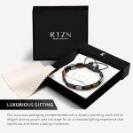 Men's Triple Protection Bead Bracelet - Tiger Eye, Obsidian, Hematite