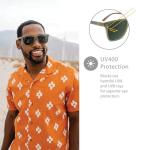 Knockaround Fast Lanes Polarized Sunglasses - Coyote Green