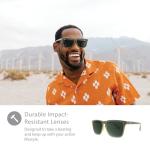 Knockaround Fast Lanes Polarized Sunglasses - Coyote Green
