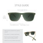 Knockaround Fast Lanes Polarized Sunglasses - Coyote Green