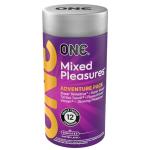 ONE Mixed Pleasures Assorted Condoms - 12 Pack