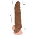 Brown Girth Extender Sleeve for Men - 1 Pcs